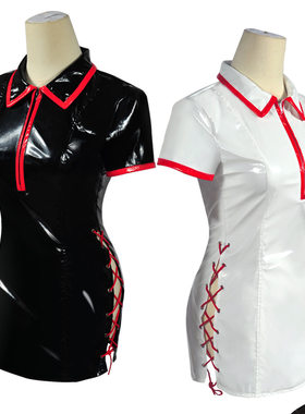 玛奇玛cosplay服装电锯人黑暗护士服cos皮衣恶魔猎人性感扮演制服