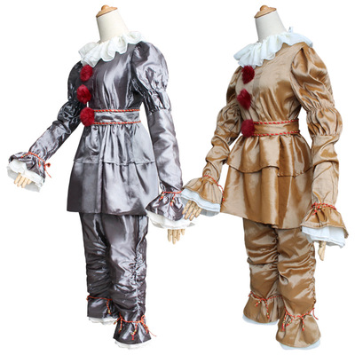 小丑回魂cos服 佩尼怀斯 Cosplay服 万圣节服装小丑服装Pennywise