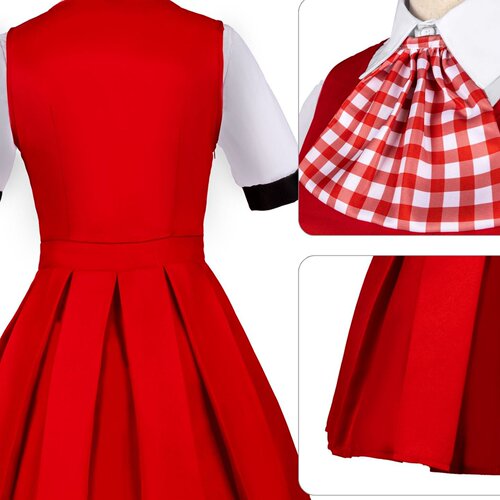 岁千/VOCALOID2虚拟歌姬歌爱雪cos服连衣裙套装动漫cosplay服装