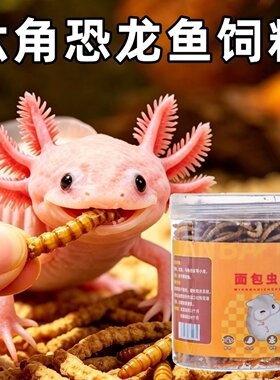 六角猛鱼面包虫干颗粒鱼粮