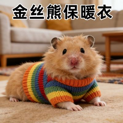 冬季保暖针织仓鼠专用毛衣