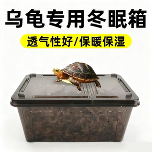 乌龟冬眠箱爬宠蛇蜘蛛专用保温箱蜥蜴寄居蟹昆虫盒子龟缸过冬装备