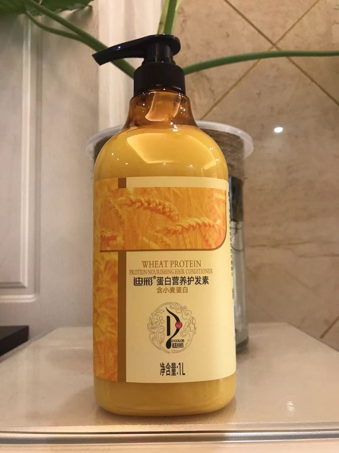 迪彩小麦蛋白营养修复1L护发素