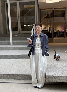 u m由米春新款韩系轻熟风格子2026小众显瘦气质潮流衬衫