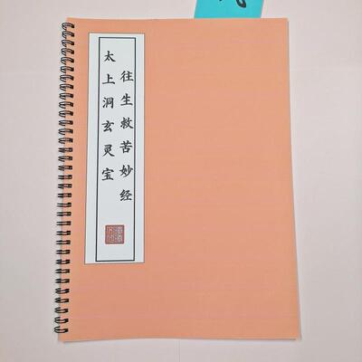 【祈福解厄】往生救苦妙经原文练字帖硬笔楷书成人临摹描红本