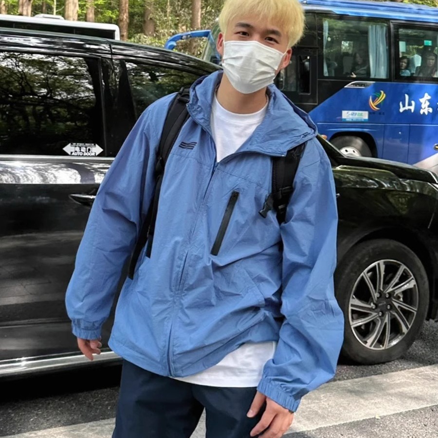 连帽速干防晒衣男女夏季情侣登山