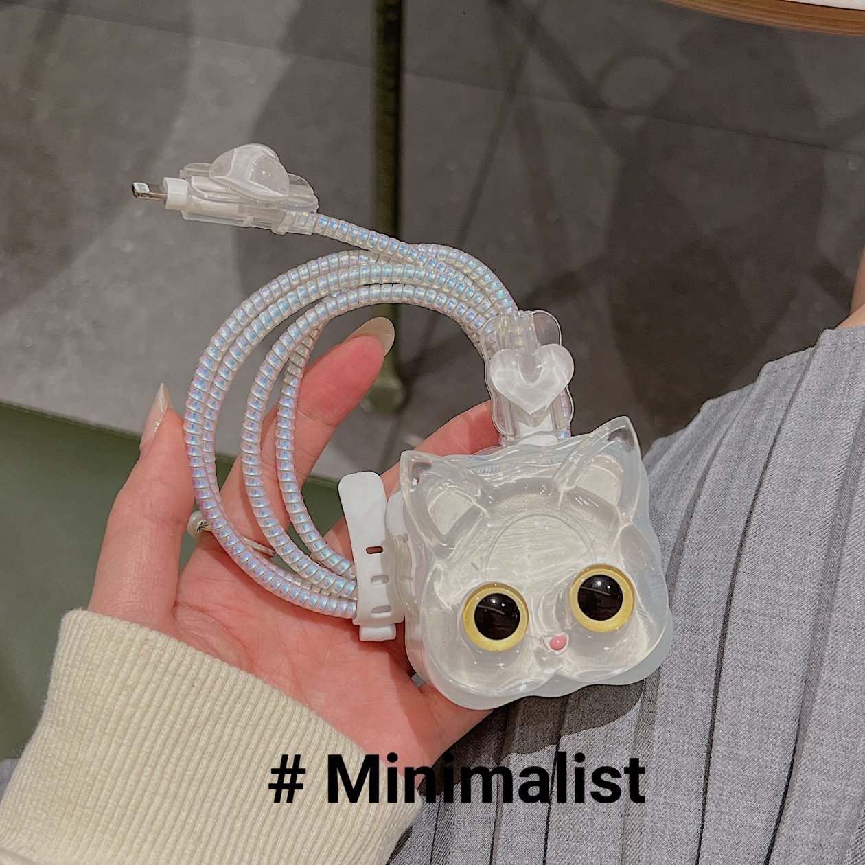 猫头苹果35w双口充电器保护套适用iPhone16pro快充线防折断15软壳,3C数码配件,充电器保护套,淘宝优惠券,粉丝福利购,淘宝优惠卷