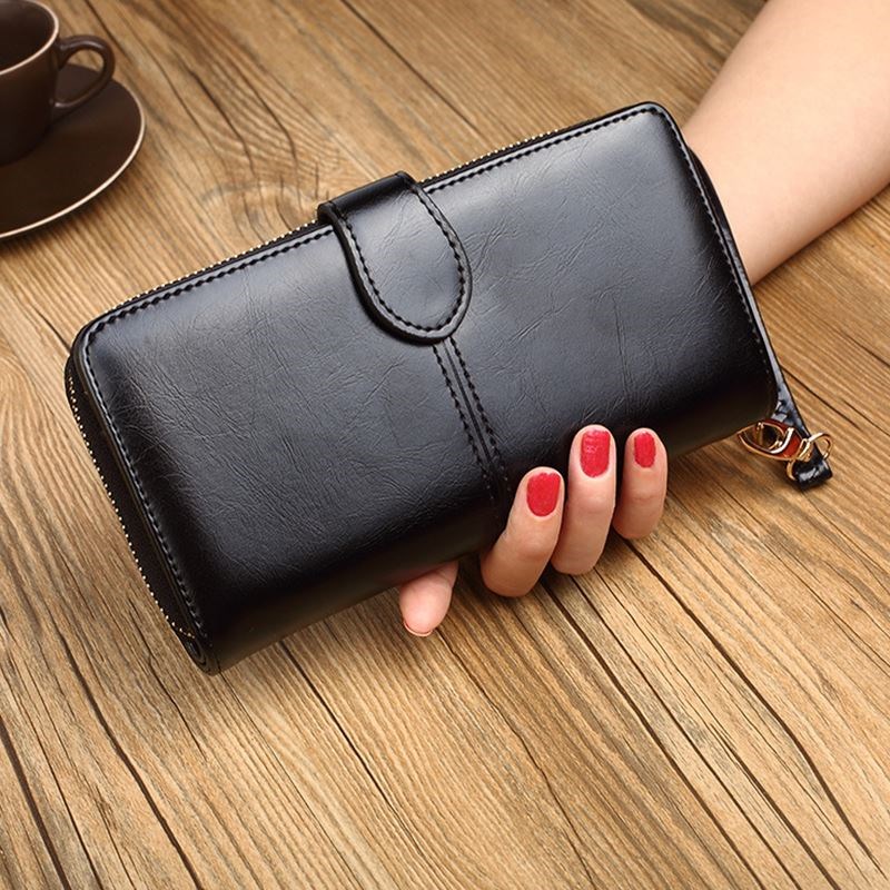 女士钱包2018新款零钱包手拿包new pu wallet ladies purse women