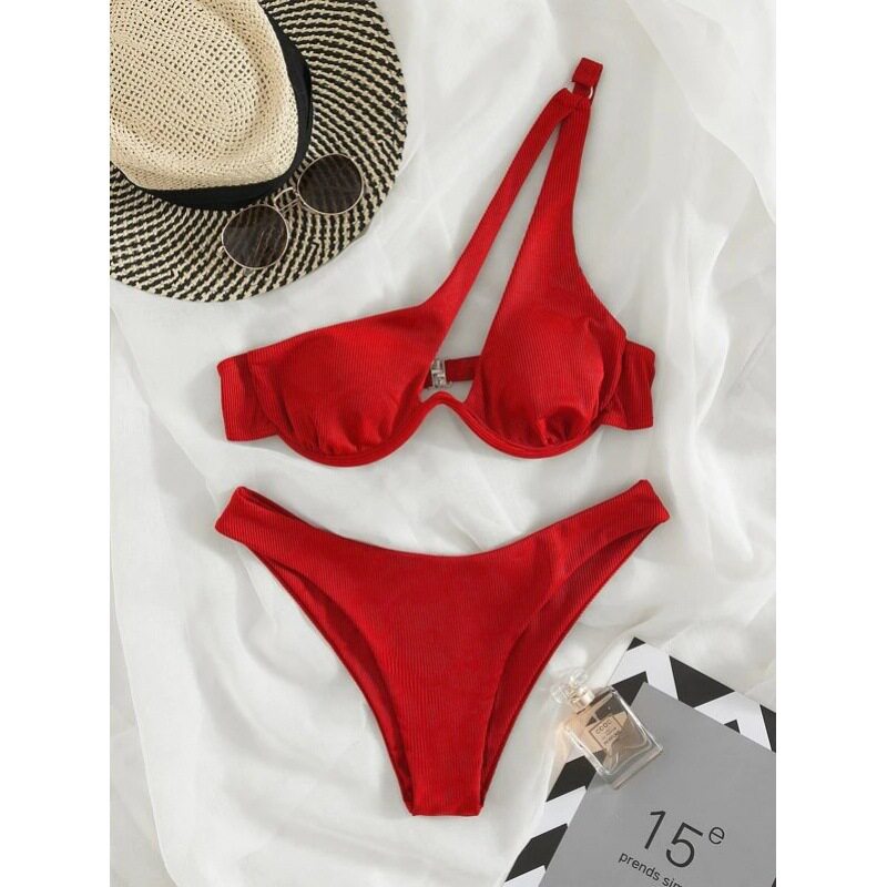 Bikinis Swimsuits Cut Out Women's Swimwear性感女士分体泳衣