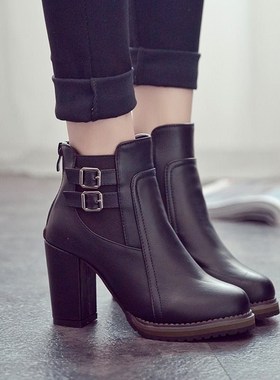 women boots ladies flat shoes plus size 42 winter boots女鞋1