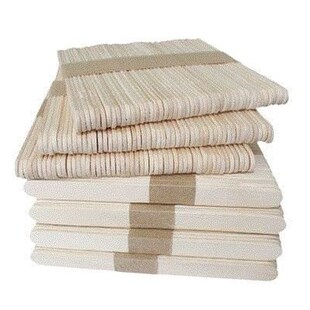 50 wooden lollipop popsicle sticks party kids crafts ice cr