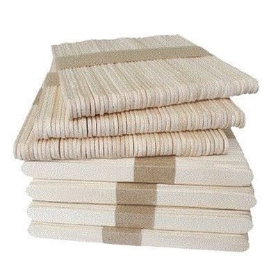 50 wooden lollipop popsicle sticks party kids crafts ice cr