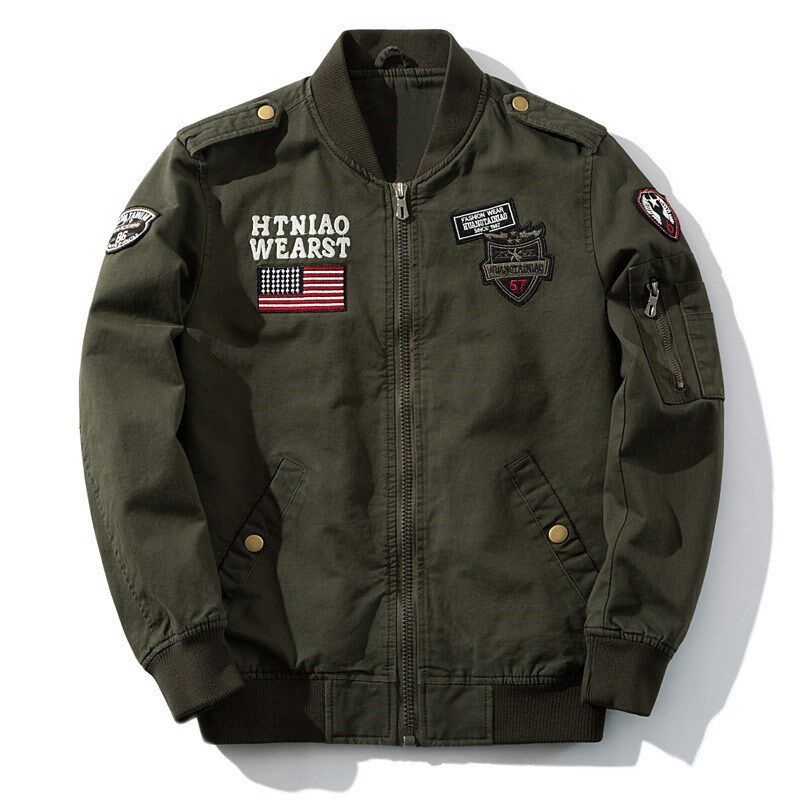 Men's Jacket Autumn New Men's Casual Large Size Air Force