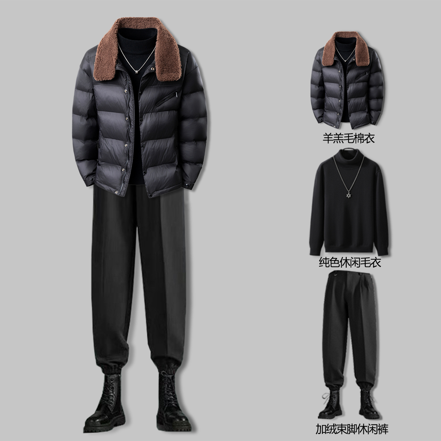 冬季新款时尚加厚棉衣