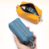 钥匙包女2026新款 真皮汽车钥匙收纳包小巧迷你零钱包男士 迷你小包