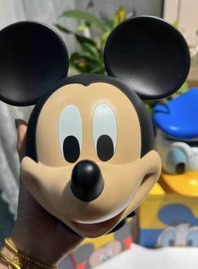 创意头存钱罐装饰卡通可爱客厅酒柜摆件收纳罐送人礼物