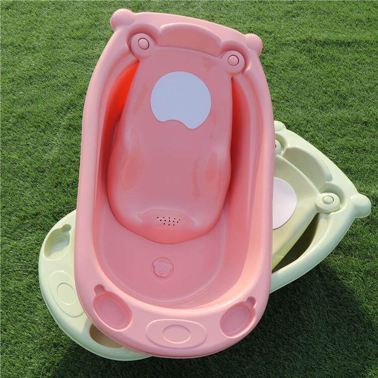 婴儿洗澡盆宝宝浴盆特大号加厚塑料宝宝洗澡盆可坐可躺超大号沐浴