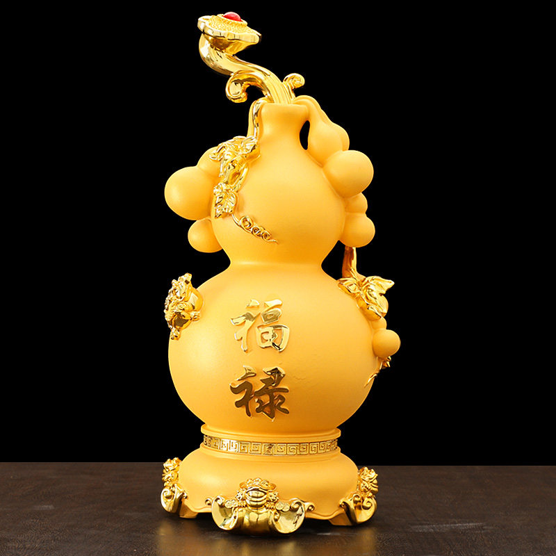 树脂招财客厅电视柜葫芦