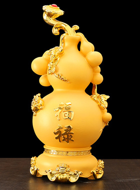 树脂招财客厅电视柜葫芦