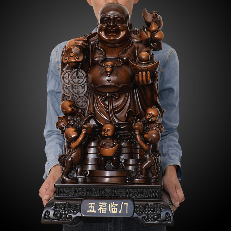 弥勒佛树脂招财客厅玄关佛像供奉