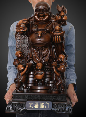 弥勒佛树脂招财客厅玄关佛像供奉