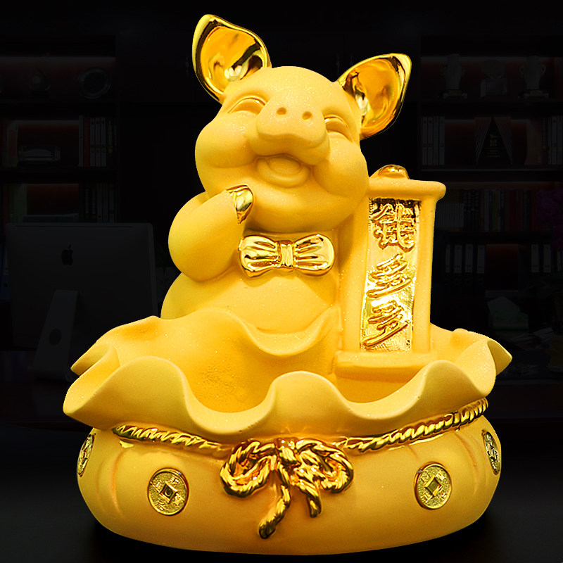 简吟可爱风现代工艺礼品生肖猪