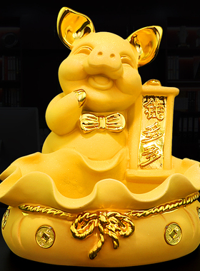简吟可爱风现代工艺礼品生肖猪