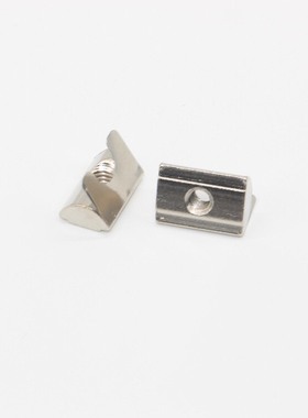 铝型材弹片螺母T型滑块钢珠弹性欧标国标20M56M8螺母块40锤头船型