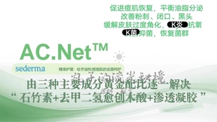 法国司达玛消痘AC.NET渗透体 油痘肌控油K燚K氧闭口黑头护肤原料
