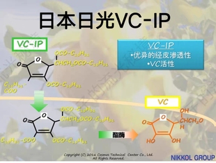 日本日光VCIP油溶VC衍生物 K燚K氧亮白促胶原HA*BA同厂原料 痘肌