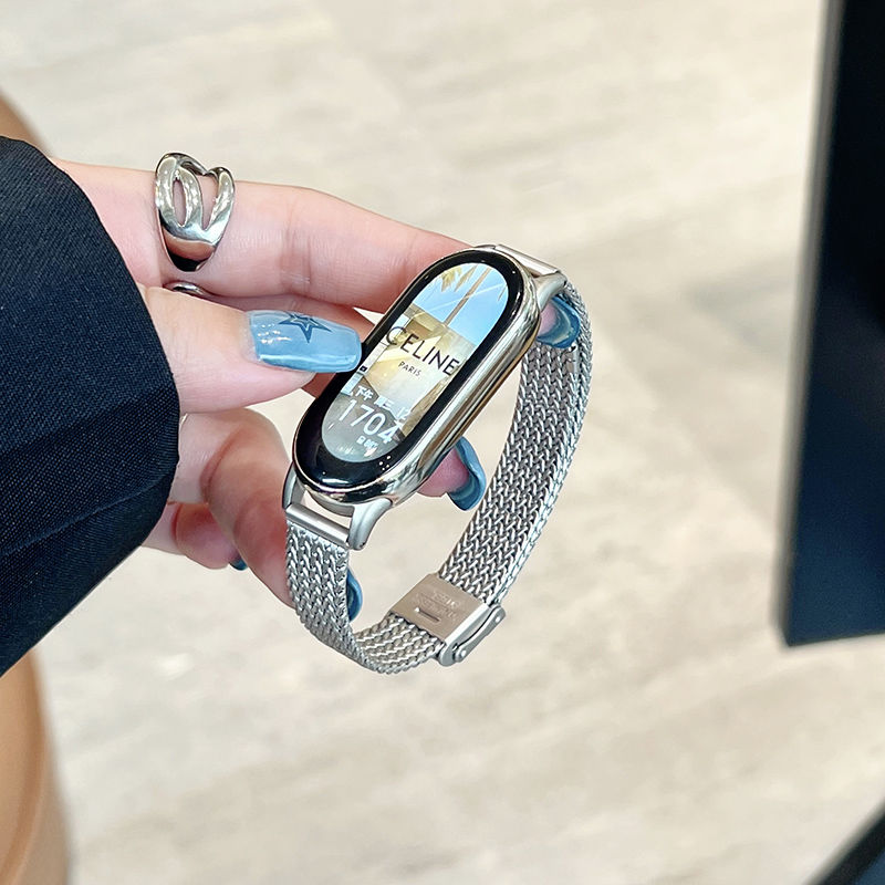 适用小米手环9NFC版876543表带