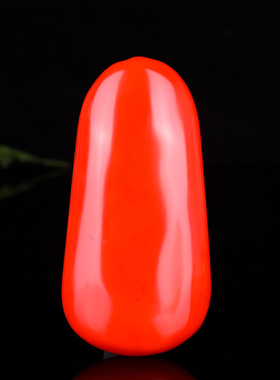 新疆戈壁玉鸡血石玉原石手把件 红玉彩玉手玩件金丝玉器腰件玉佩