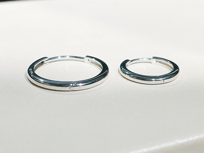 现货特价大尺寸 铂金Pt950单只耳环耳包男女款耳圈