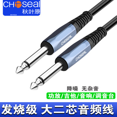 秋叶原6.5MM大二芯调音台话筒线