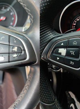 适用奔驰C级C180C200方向盘按键C300L多功能控制300GLC200开关260