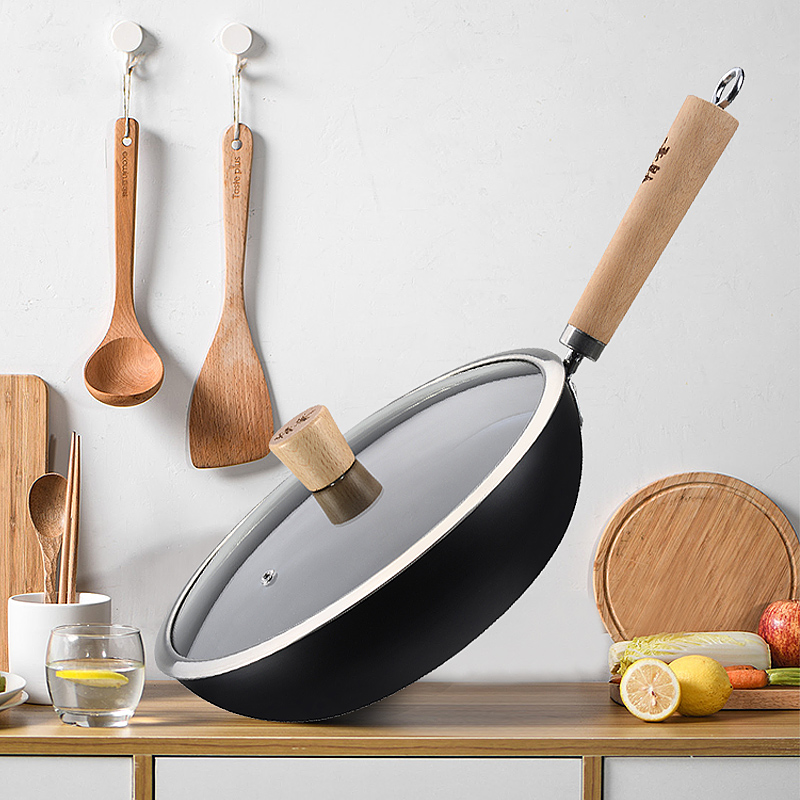 K0237美思工坊铁煎锅28CM 顺电设乡味