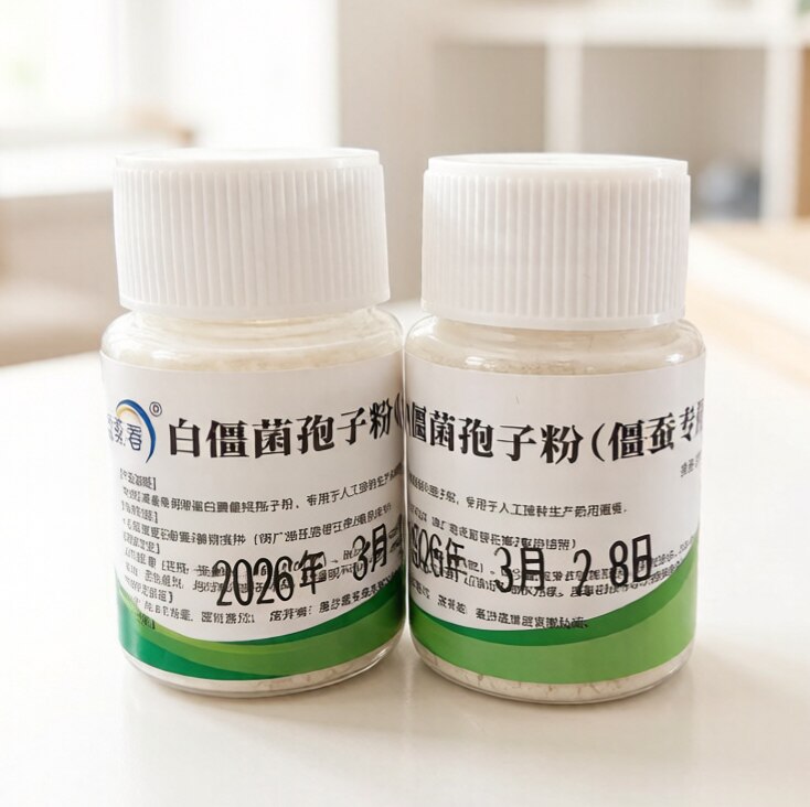 白僵菌孢子粉养殖僵蚕专用