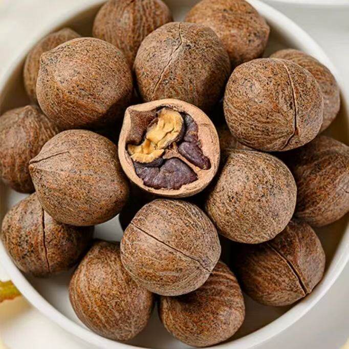 临安山核桃新货老工艺非手剥坚果零食250克原籽不开口不手拨椒盐