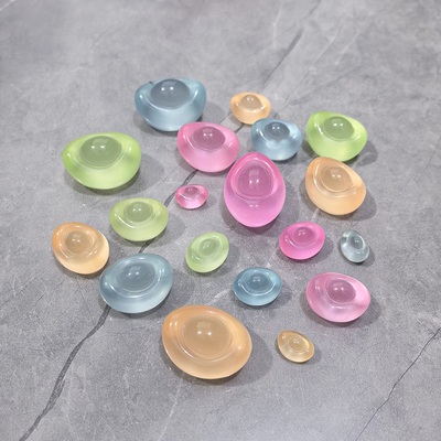 夜光招财进宝迷你大号小元宝水晶可爱摆件模型鱼缸DIY装饰品配件