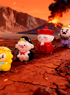 西游记西天取经小摆件玩偶全套沙僧孙悟空唐僧猪八戒白龙马模型