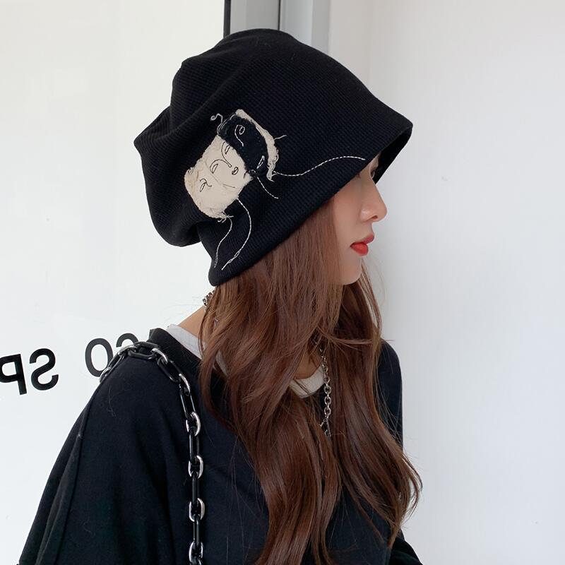 月子帽产后秋冬季帽子女春秋款年爆款时尚百搭产妇网红堆堆帽