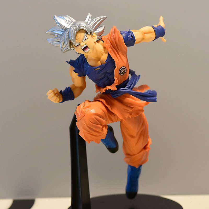 新龙珠手办动漫摆件模型自在极意功孙悟空银发白神玩偶桌面送男朋