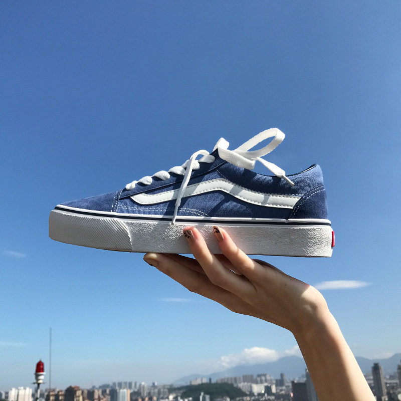 夏季透气尤万斯帆布鞋男ins超火鞋ulzzang原宿板鞋潮流港风情侣鞋在类目 女鞋, 帆布鞋中 - 来自Buy2taobao.com提供专业的淘宝代购服务