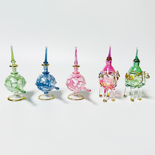 埃及手工香精瓶香薰瓶香水瓶 玻璃瓶旅游特色伴手礼摆件