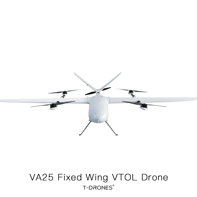 VA25 T-DRONES 垂起固定翼 可折叠 VOTL 长航时 防水 高速无人机