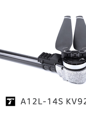 A12L-14ST-motor30L50L植保无人机飞行平台14sFOC200AMF43P折叠桨