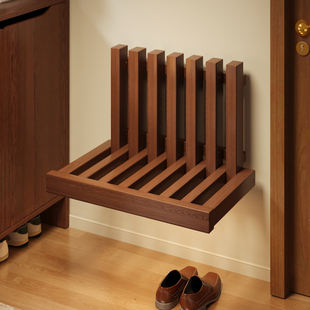 实木换鞋凳门口家用穿鞋凳入户进门可折叠可坐鞋凳小尺寸玄关凳子