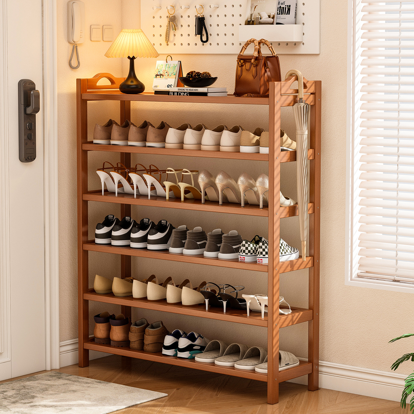 鞋架子家用门口多层结实耐用鞋柜