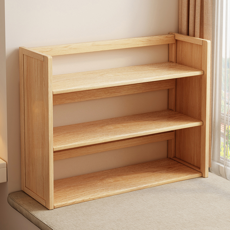 桌面置物架桌上书架办公室工位分收纳家用宿舍小书桌转角小型架子