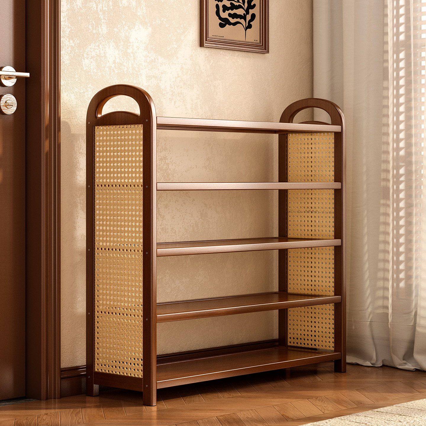 鞋架子家用门口多层出租房用收纳